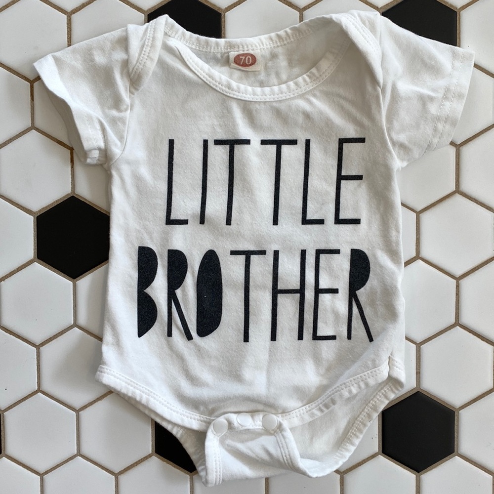 LITTLE BROTHER | Newborn Onesie